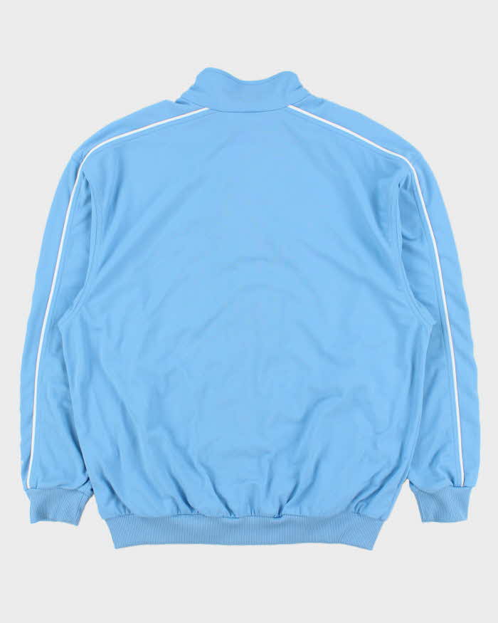 Vintage Y2K 00s Adidas Sky Blue Embroidered Track Jacket - XL