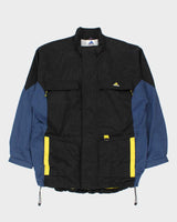Vintage 1990s Adidas Embroidered Shell Waterproof Outdoors Jacket - L