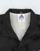 Vintage 1990s Adidas Embroidered Shell Waterproof Outdoors Jacket - L