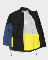 Vintage 1990s Adidas Embroidered Shell Waterproof Outdoors Jacket - L