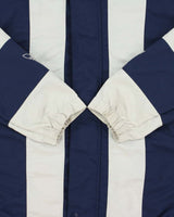 Vintage Adidas Originals Striped Twill 'Bailer Wind' Jacket - L