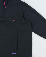 2022 Patagonia Ithmus Recycled Soft Shell Quarter-Zip Flap Pocket Technical Jacket - XXL