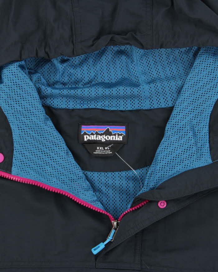 2022 Patagonia Ithmus Recycled Soft Shell Quarter-Zip Flap Pocket Technical Jacket - XXL
