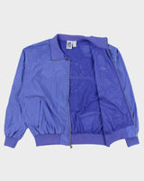 Vintage 1990s Nike International Lavender Soft Shell Embroidered Windbreaker Jacket - XL