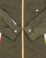 Vintage Khaki Diesel J-Ribplaza Shell Tape Harrington Jacket - XL