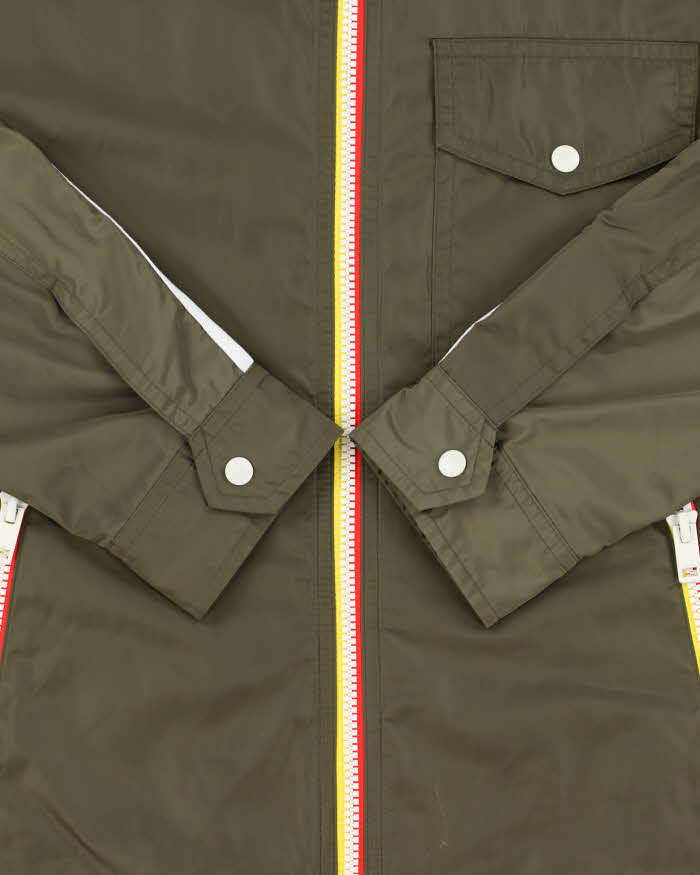 Vintage Khaki Diesel J-Ribplaza Shell Tape Harrington Jacket - XL