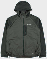 Vintage Columbia Forest Green Omni-Tech Soft Shell Mountaineering Jacket - XL