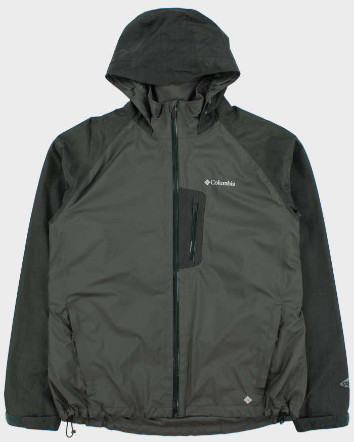 Vintage Columbia Forest Green Omni-Tech Soft Shell Mountaineering Jacket - XL