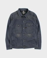 Vintage G-Star Raw Distressed Denim Utility Jacket - L