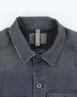 Vintage G-Star Raw Distressed Denim Utility Jacket - L