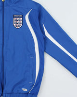 Vintage 2003-04 Y2K Umbro England Football Soft Shell Impact Control Training Jacket - M