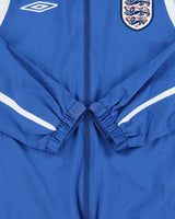 Vintage 2003-04 Y2K Umbro England Football Soft Shell Impact Control Training Jacket - M