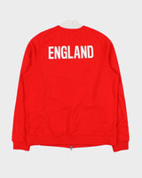 Vintage Nike England Football 2014 World Cup Training Anthem Track Jacket - L