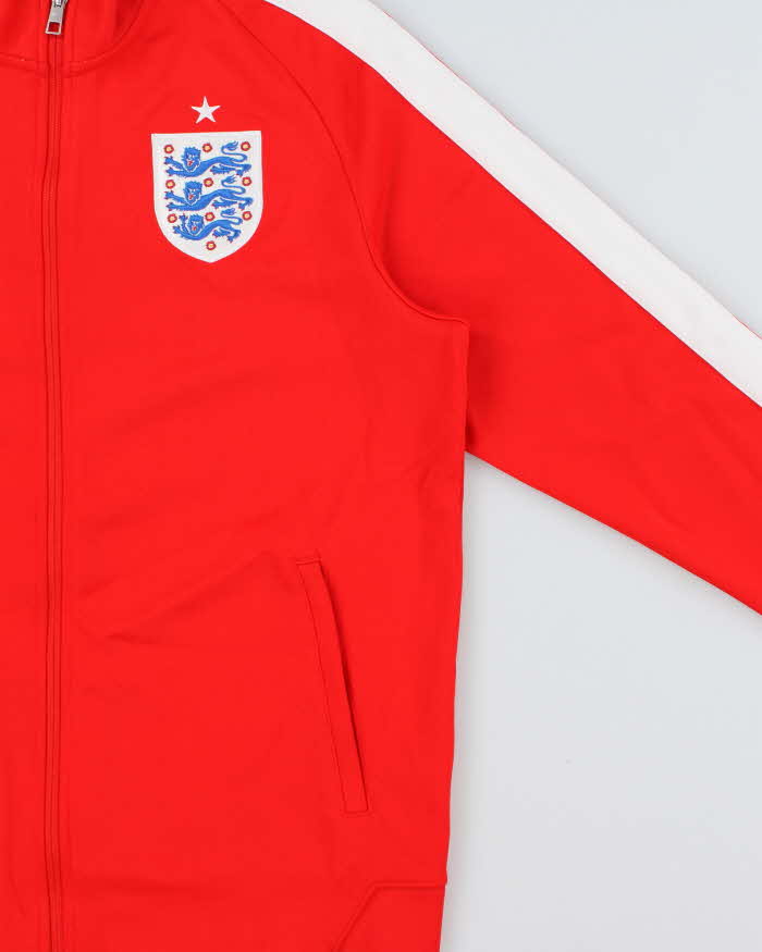 Vintage Nike England Football 2014 World Cup Training Anthem Track Jacket - L