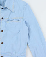 Vintage 1970s Specifics Baby Blue Made In Canada Western Denim Jacket - M