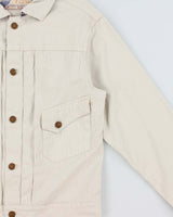 MFSC Mister Freedom x Sugar Cane Beige 'Ranch Blouse Randall' Denim Made In USA Buckle Back Jacket - M