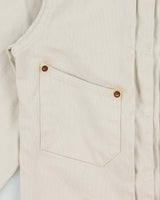 MFSC Mister Freedom x Sugar Cane Beige 'Ranch Blouse Randall' Denim Made In USA Buckle Back Jacket - M