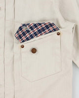MFSC Mister Freedom x Sugar Cane Beige 'Ranch Blouse Randall' Denim Made In USA Buckle Back Jacket - M