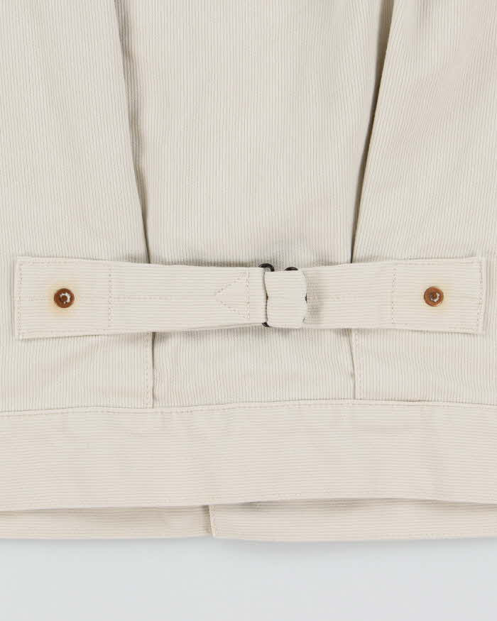 MFSC Mister Freedom x Sugar Cane Beige 'Ranch Blouse Randall' Denim Made In USA Buckle Back Jacket - M