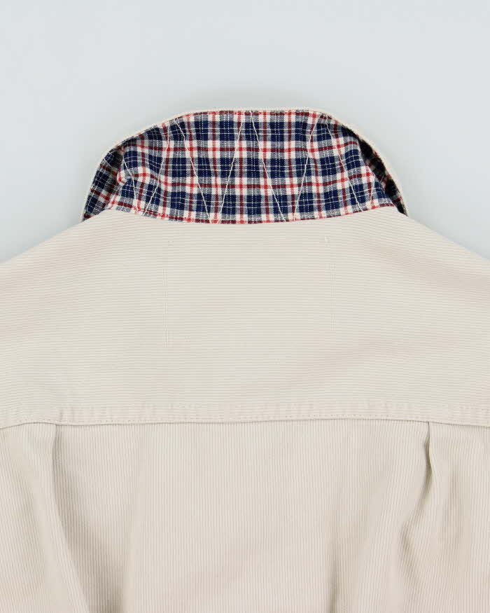 MFSC Mister Freedom x Sugar Cane Beige 'Ranch Blouse Randall' Denim Made In USA Buckle Back Jacket - M
