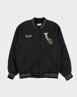 Coach x Disney Tinkerbell Embroidered Satin Varcity Jacket - XS
