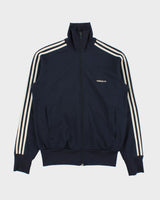Vintage Y2K 00s Adidas Originals Heavyweight 3-Stripe Funnel-Neck Track Jacket - M