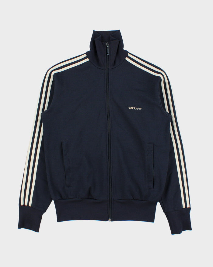 Vintage Y2K 00s Adidas Originals Heavyweight 3-Stripe Funnel-Neck Track Jacket - M