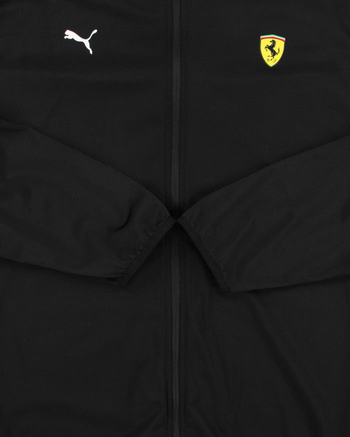 Vintage Puma Ferrari Scuderia Soft Shell Round-Neck Racing Track Jacket - XL