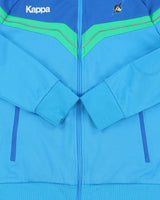Vintage 1990s Vince Kappa LA Olympics '86 Collection 3M Scotchlife Funnel-Neck Track Jacket - M