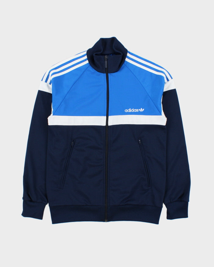 Vintage Adidas Originals Embroidered Classic Icon 3-Stripe Track Jacket - S