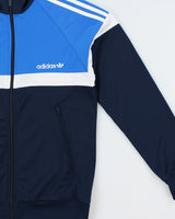 Vintage Adidas Originals Embroidered Classic Icon 3-Stripe Track Jacket - S
