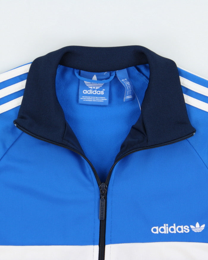 Vintage Adidas Originals Embroidered Classic Icon 3-Stripe Track Jacket - S