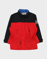 Vintage Y2K 00s Nautica Competition Embroidered Spell Out Technical Sailing Jacket - L