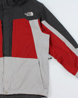 Vintage '07 Y2K The North Face Embroidered Colourblock Hooded 'Hyvent' Technical Jacket - M