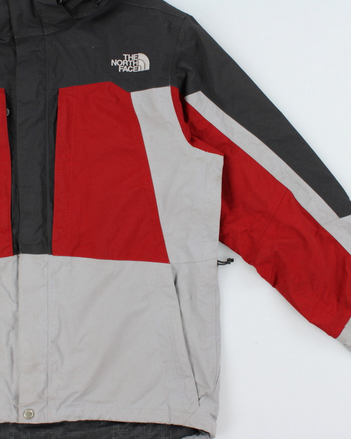 Vintage '07 Y2K The North Face Embroidered Colourblock Hooded 'Hyvent' Technical Jacket - M