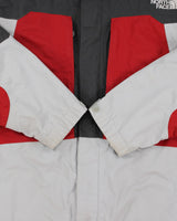 Vintage '07 Y2K The North Face Embroidered Colourblock Hooded 'Hyvent' Technical Jacket - M