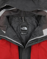 Vintage '07 Y2K The North Face Embroidered Colourblock Hooded 'Hyvent' Technical Jacket - M