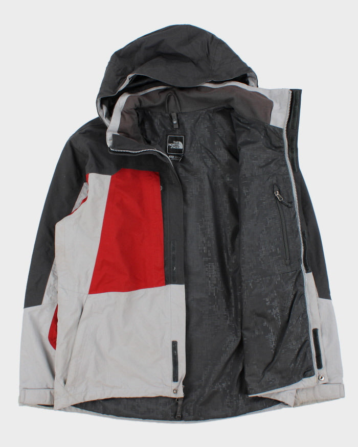 Vintage '07 Y2K The North Face Embroidered Colourblock Hooded 'Hyvent' Technical Jacket - M