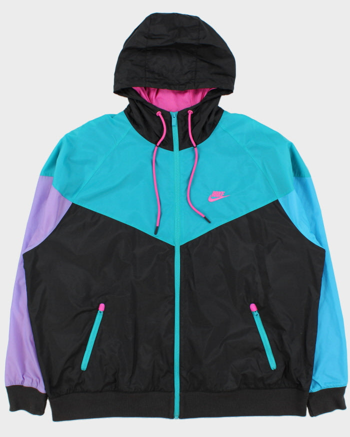 Vintage Nike NSW Colourblock Shell Windrunner Jacket - XL