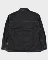 Vintage 1990s Guess Jeans Contrast Stitch Shell Windbreaker Harrington Jacket - L