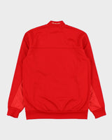 Vintage 2012 Adidas Bayern Munich Softshell 3-Stripe Football Track Jacket - M