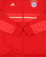 Vintage 2012 Adidas Bayern Munich Softshell 3-Stripe Football Track Jacket - M