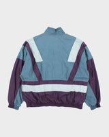 Vintage 1990s Nike Black Tag Embroidered Colourblock Shell Windbreaker Jacket - XL