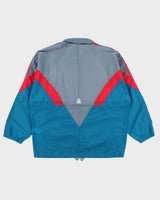 Vintage 1988 Adidas Originals Colourblock Lightweight Hooded Shell Windbreaker Jacket - L