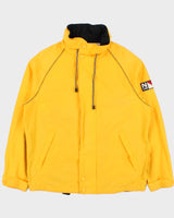 Vintage 1990s Nautica Brushed Canvas Twill Hooded Sailing Jacket - M