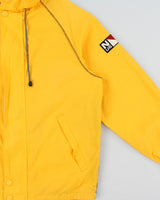 Vintage 1990s Nautica Brushed Canvas Twill Hooded Sailing Jacket - M