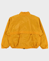 Vintage 1990s Nike Amber Embroidered Waterproof Shell Bomber Jacket - L