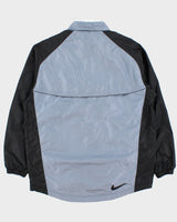 Vintage 2001 Y2K Nike Diamond Grid Shell Tech Windbreaker Jacket - XL