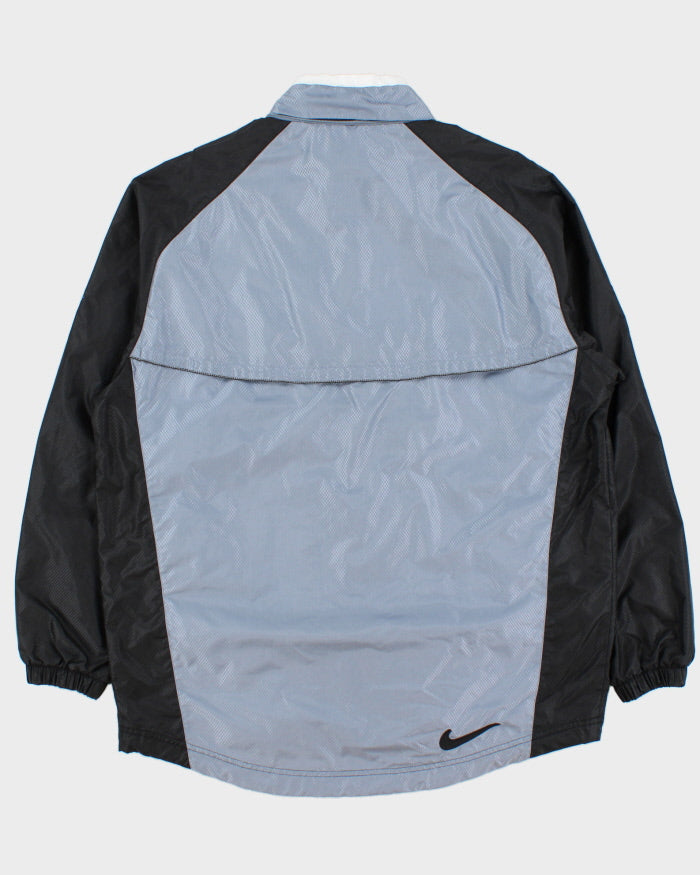 Vintage 2001 Y2K Nike Diamond Grid Shell Tech Windbreaker Jacket - XL