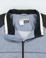 Vintage 2001 Y2K Nike Diamond Grid Shell Tech Windbreaker Jacket - XL